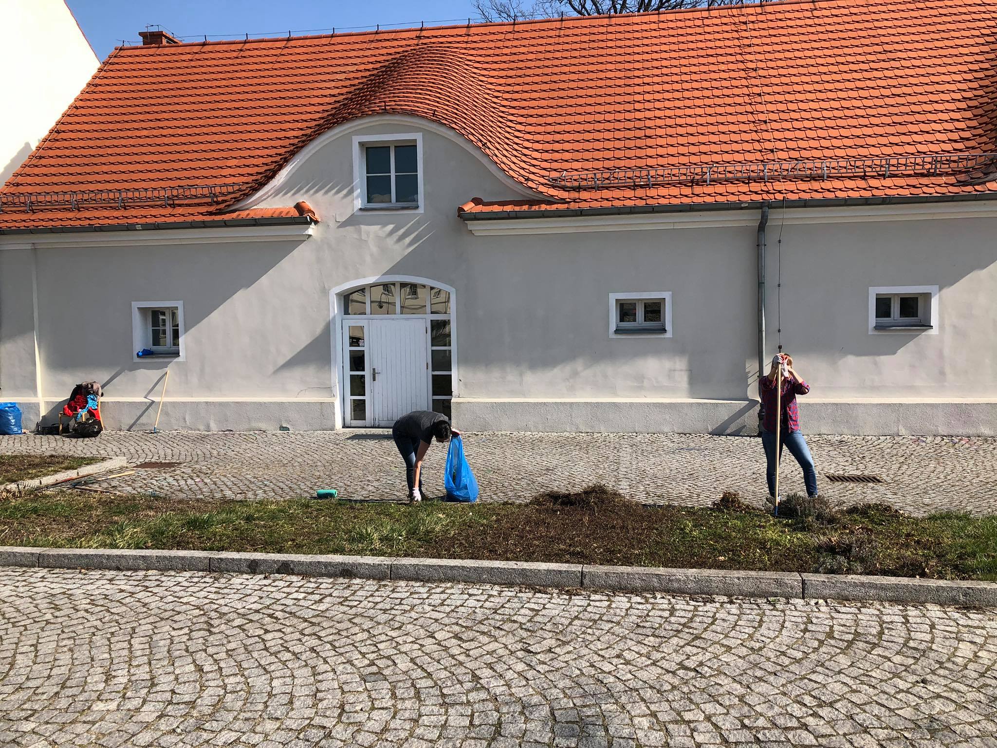 Wie schaut eigentlich der internationale Freiwilligendienst in Krzyżowa während einer Pandemie aus?  Unsere wunderbaren Freiwiligen haben alle Hände voll zu tun! (VIDEO)