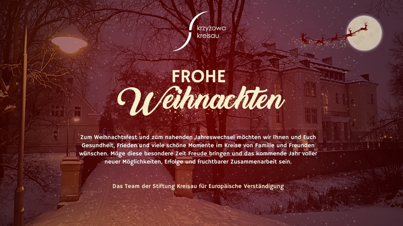 Frohe Weihnachten und ein gutes neues Jahr!