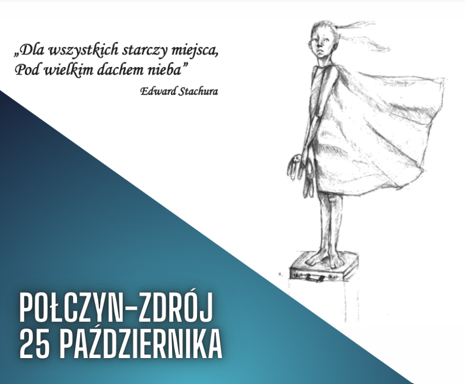 Dr Tomasz Skonieczny gościem uroczystości poświęconych upamiętnianiu zrabowanych dzieci. Połczyn-Zdrój, 25 października.