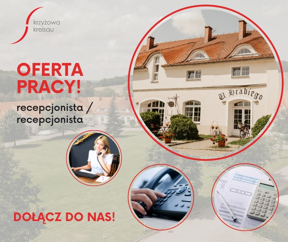 Rekrutacja na stanowisko: Recepcjonista/Recepcjonistka