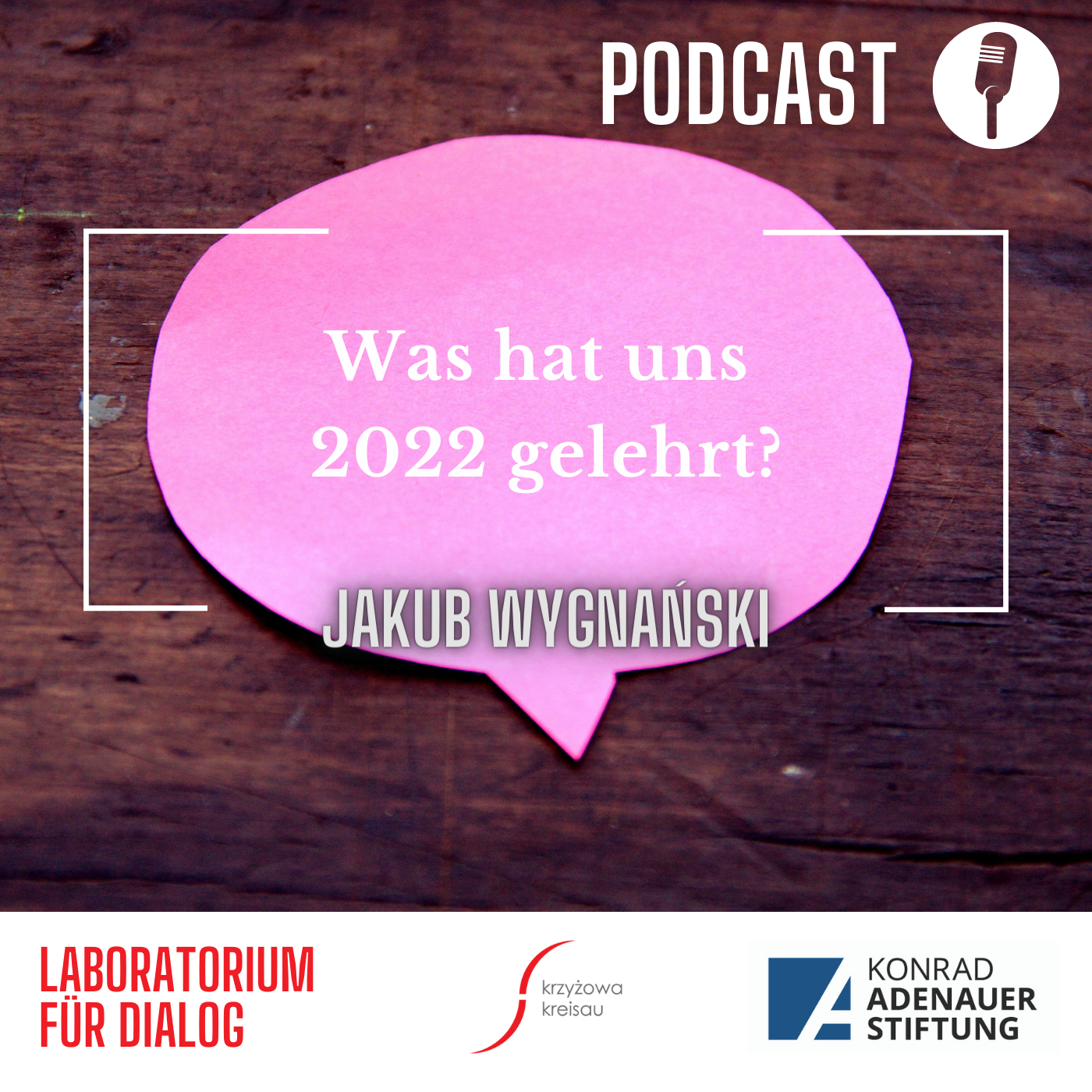 PODCAST || Jakub Wygnański – Was hat uns 2022 gelehrt?