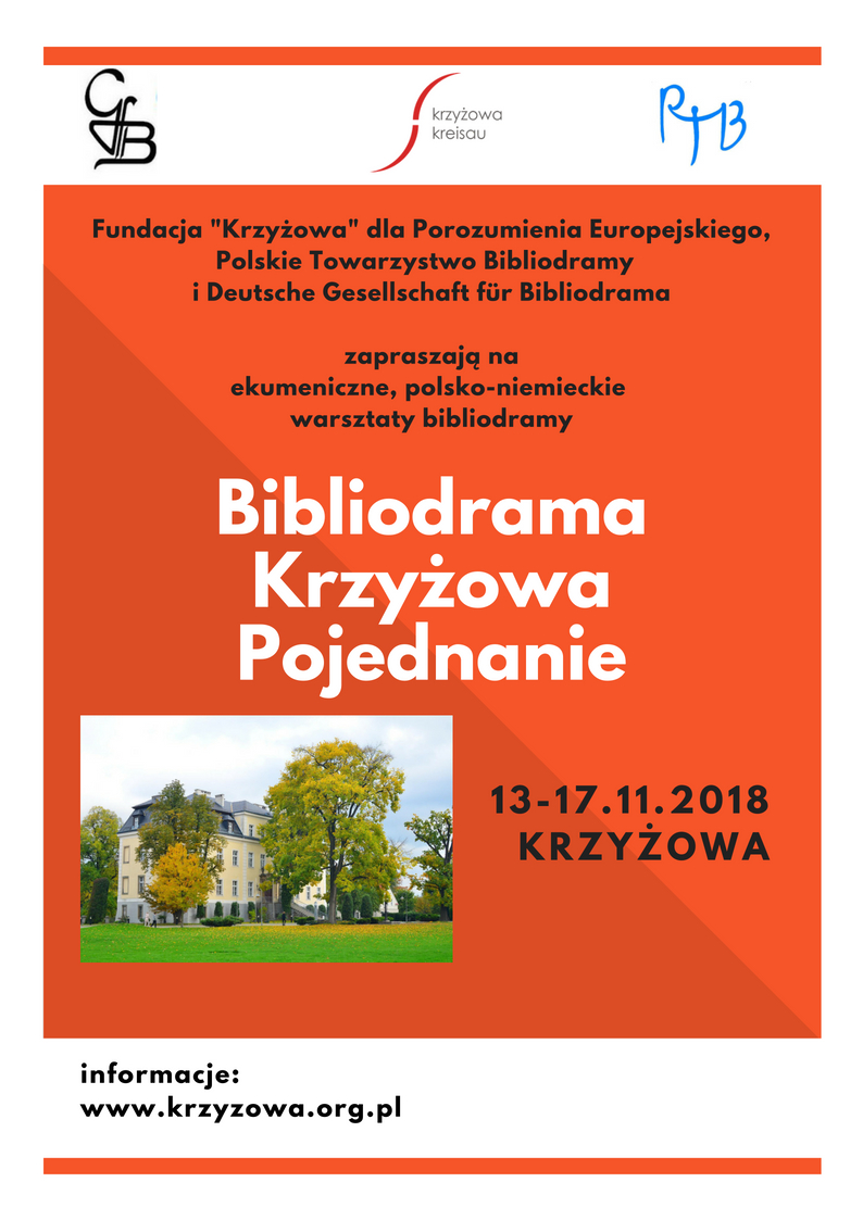 "Bibliodrama. Krzyżowa. Pojednanie" - spotkanie przygotowawcze projektu 10-12.08.2018 Krzyżowa (FOTO)