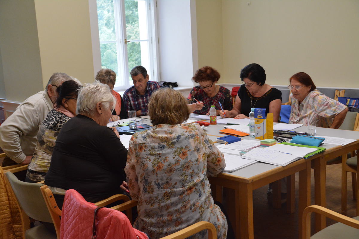 Spotkanie Seniorów Wolontariuszy projektu "Tradycja łączy pokolenia" - Krzyżowa, 18.07.2018 (FOTO)