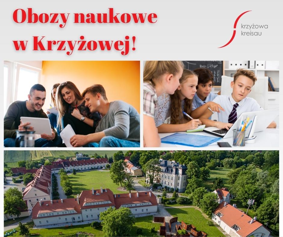 Obozy naukowe w Krzyżowej!