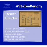 StolenMemoryciesielski